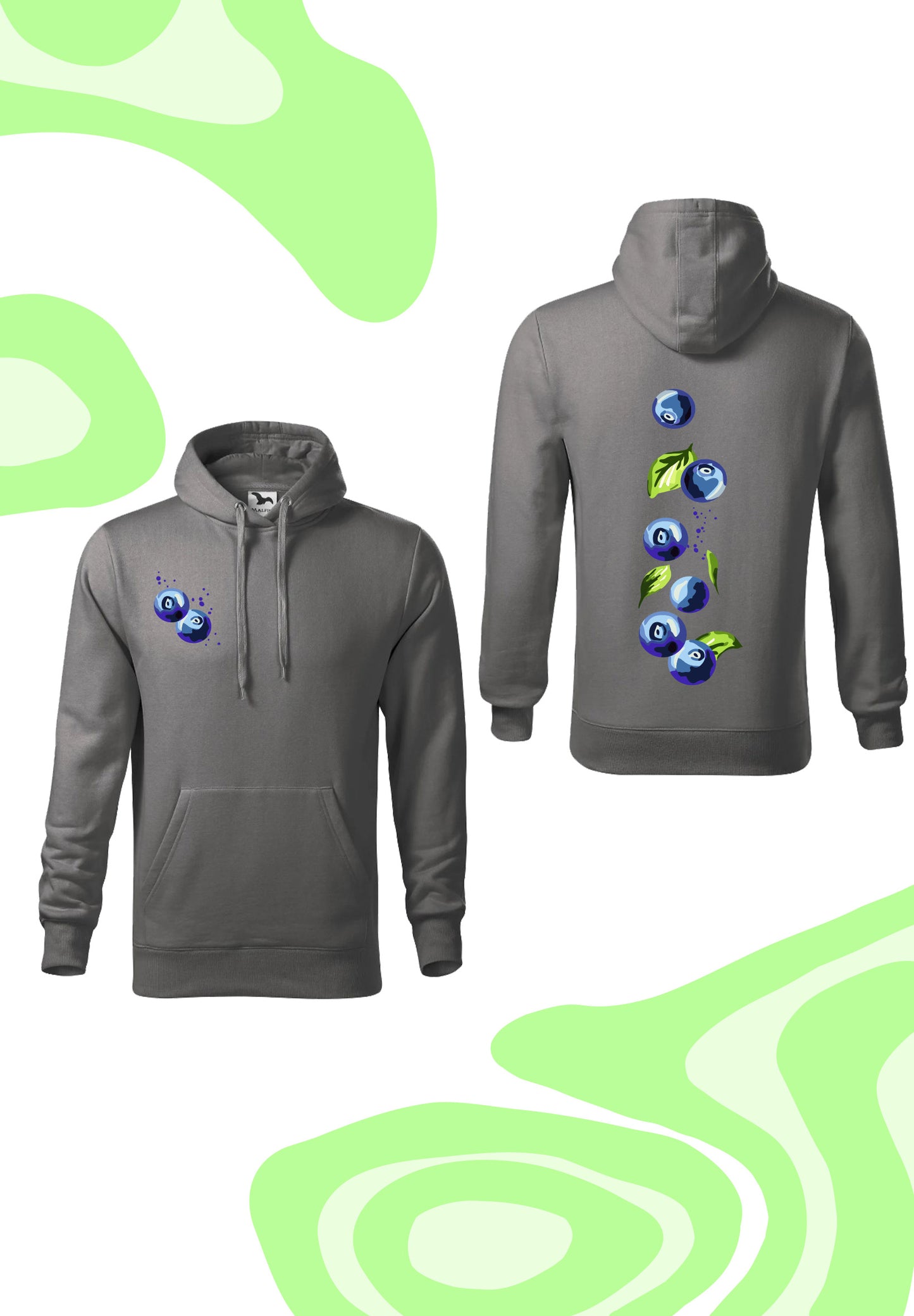 Mikina “Blueberry Mood”