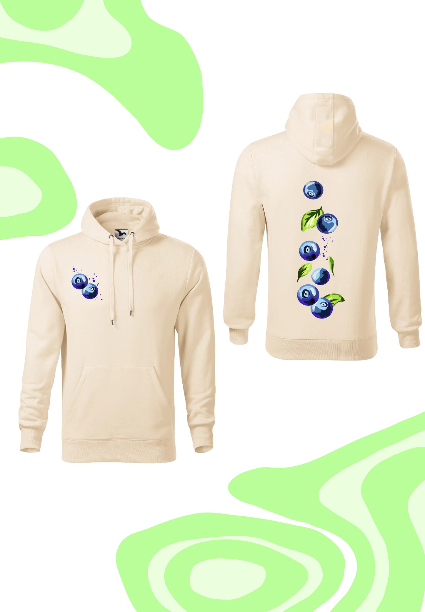 Mikina “Blueberry Mood”