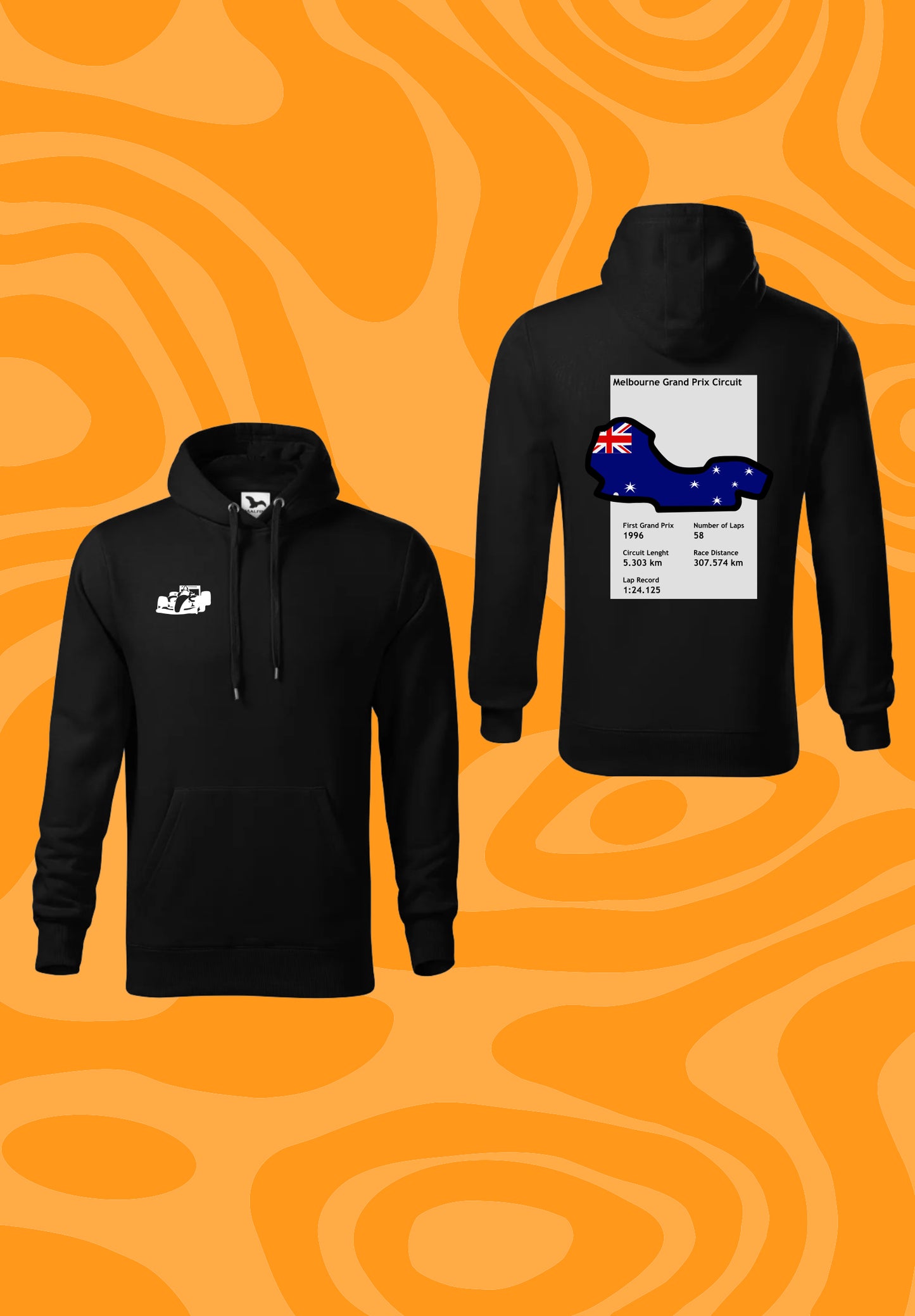 Mikina „Melbourne Grand Prix Circuit“