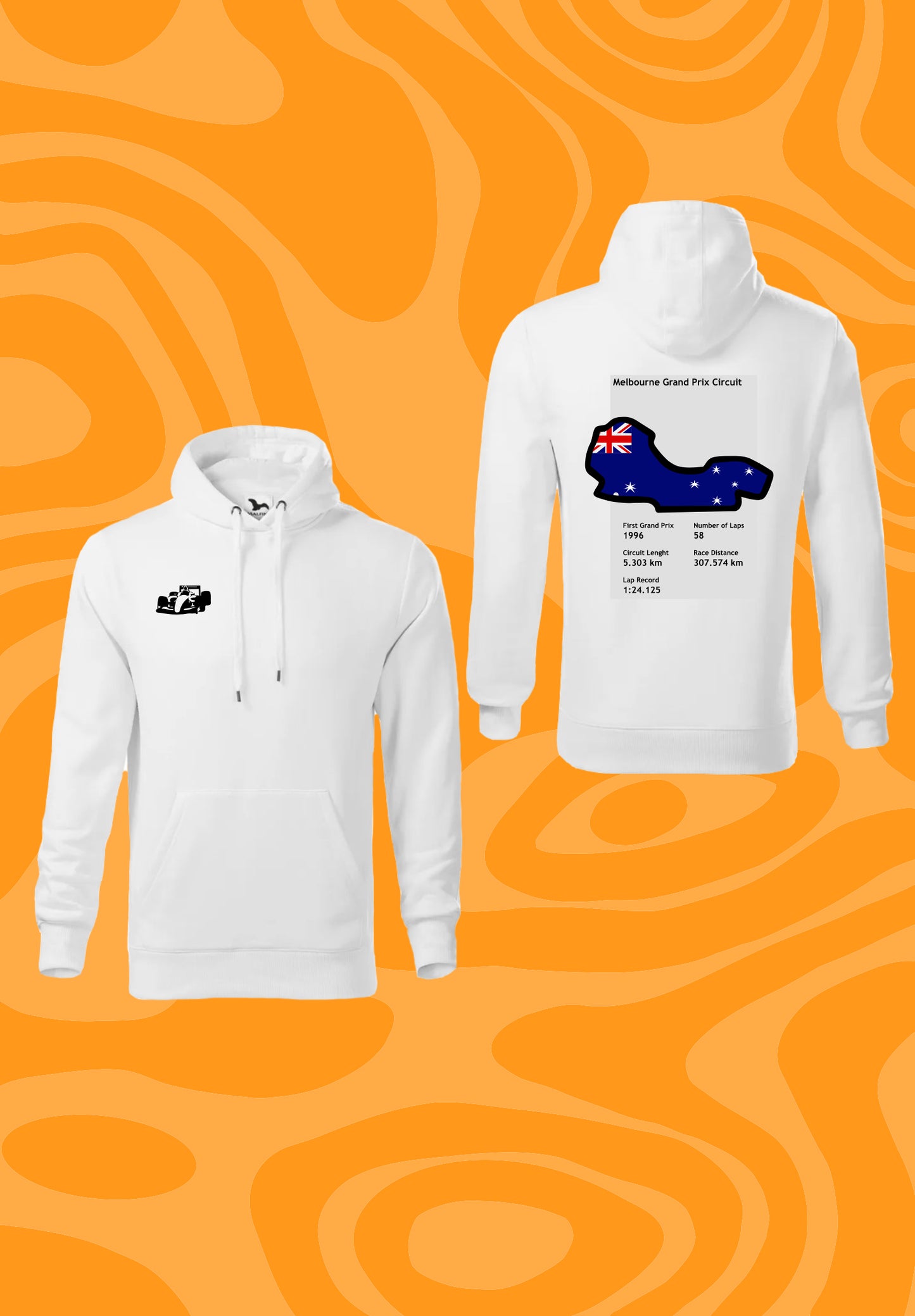 Mikina „Melbourne Grand Prix Circuit“