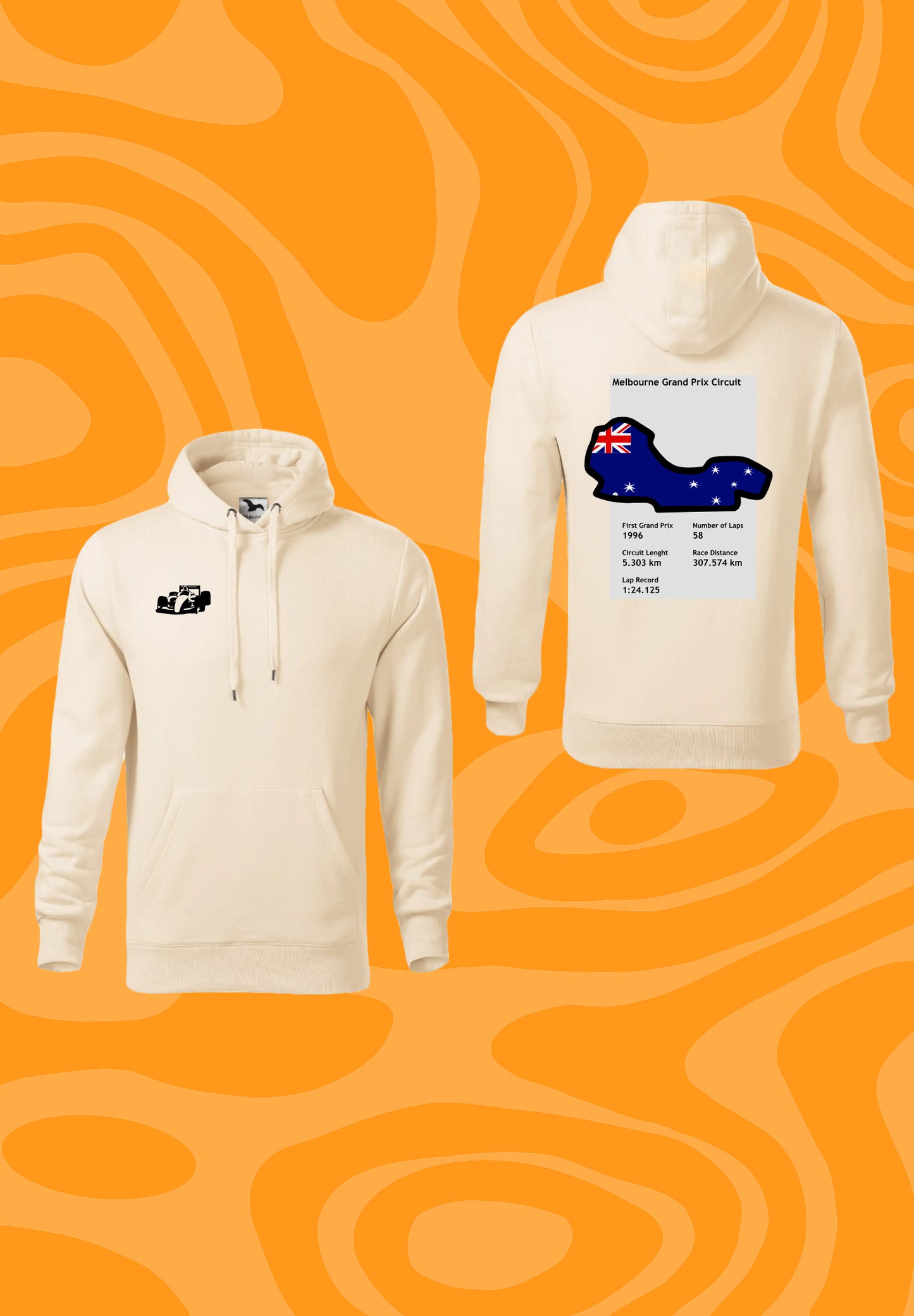 Mikina „Melbourne Grand Prix Circuit“