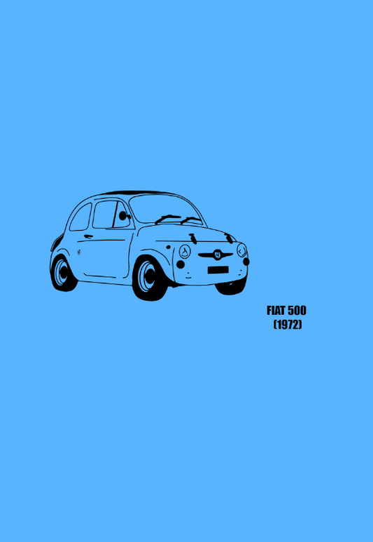 Mikina bez kapuce “Fiat 500 (1972)”