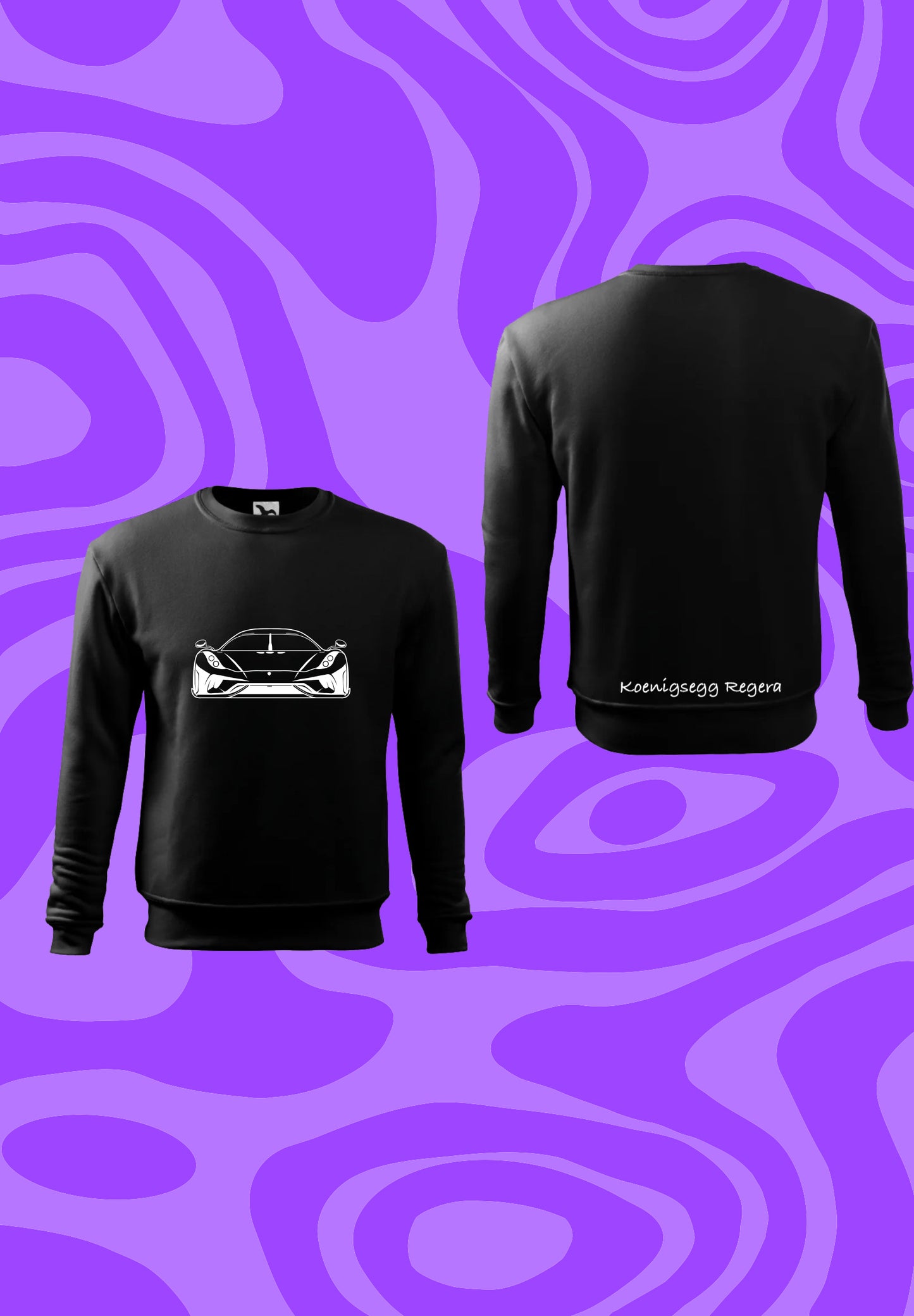 "Koenigsegg Regera" sweatshirt