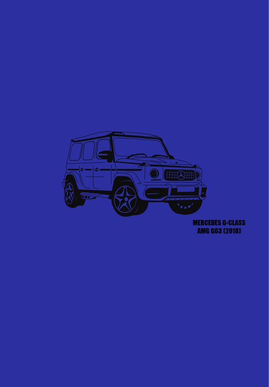 Mikina bez kapuce “Mercedes G-Class AMG G63 (2018)”