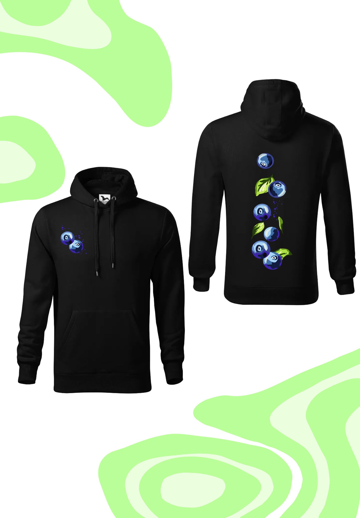 Mikina “Blueberry Mood”