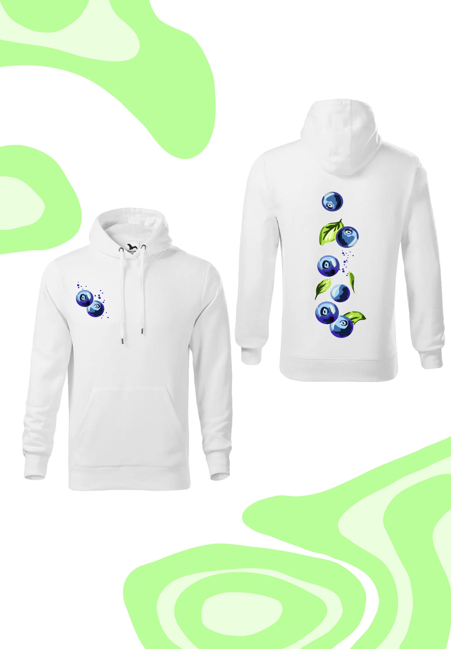 Mikina “Blueberry Mood”