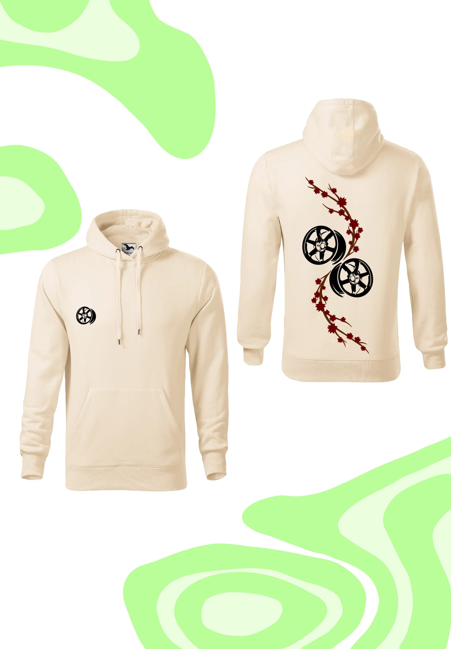 Mikina “Floral Drift”