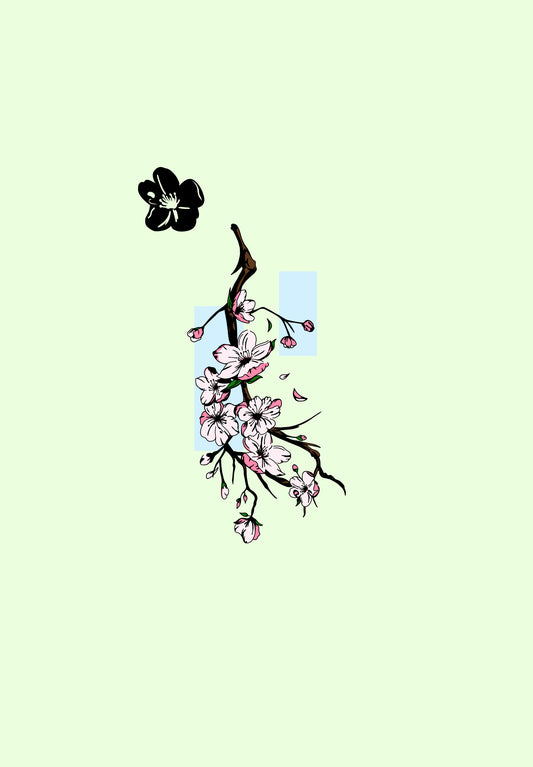 Hoodie "Blossom Flow"