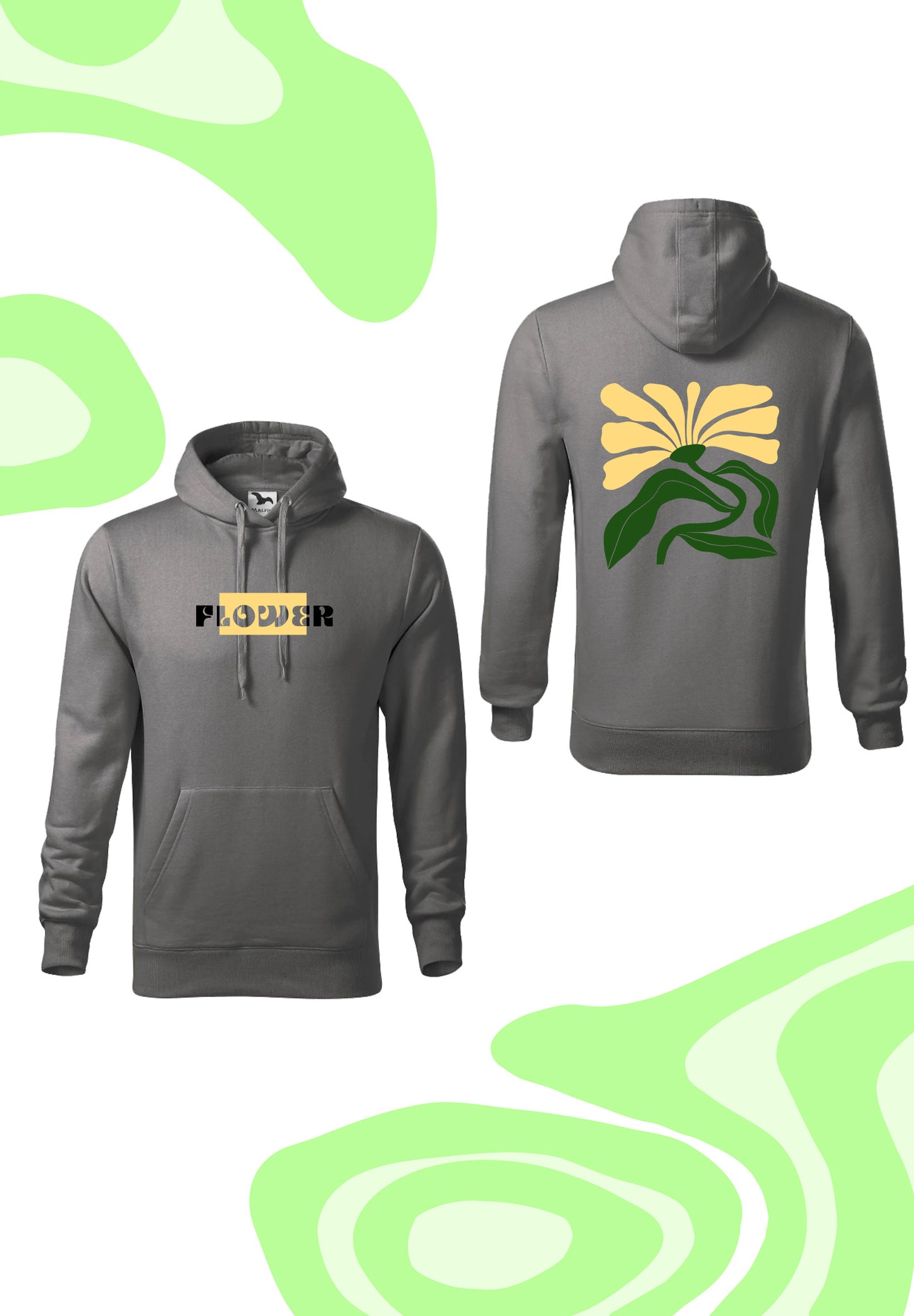 Mikina “Yellow flower”