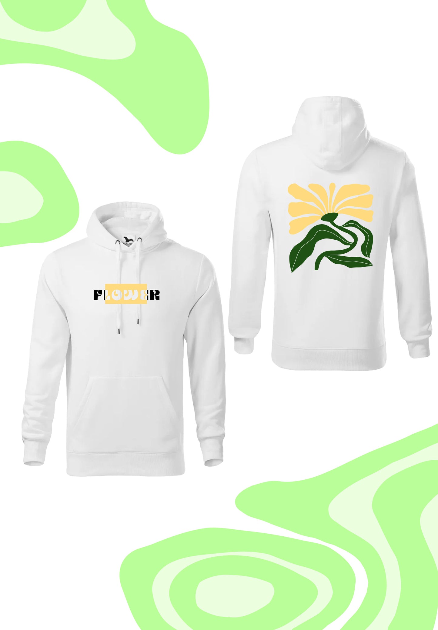 Mikina “Yellow flower”