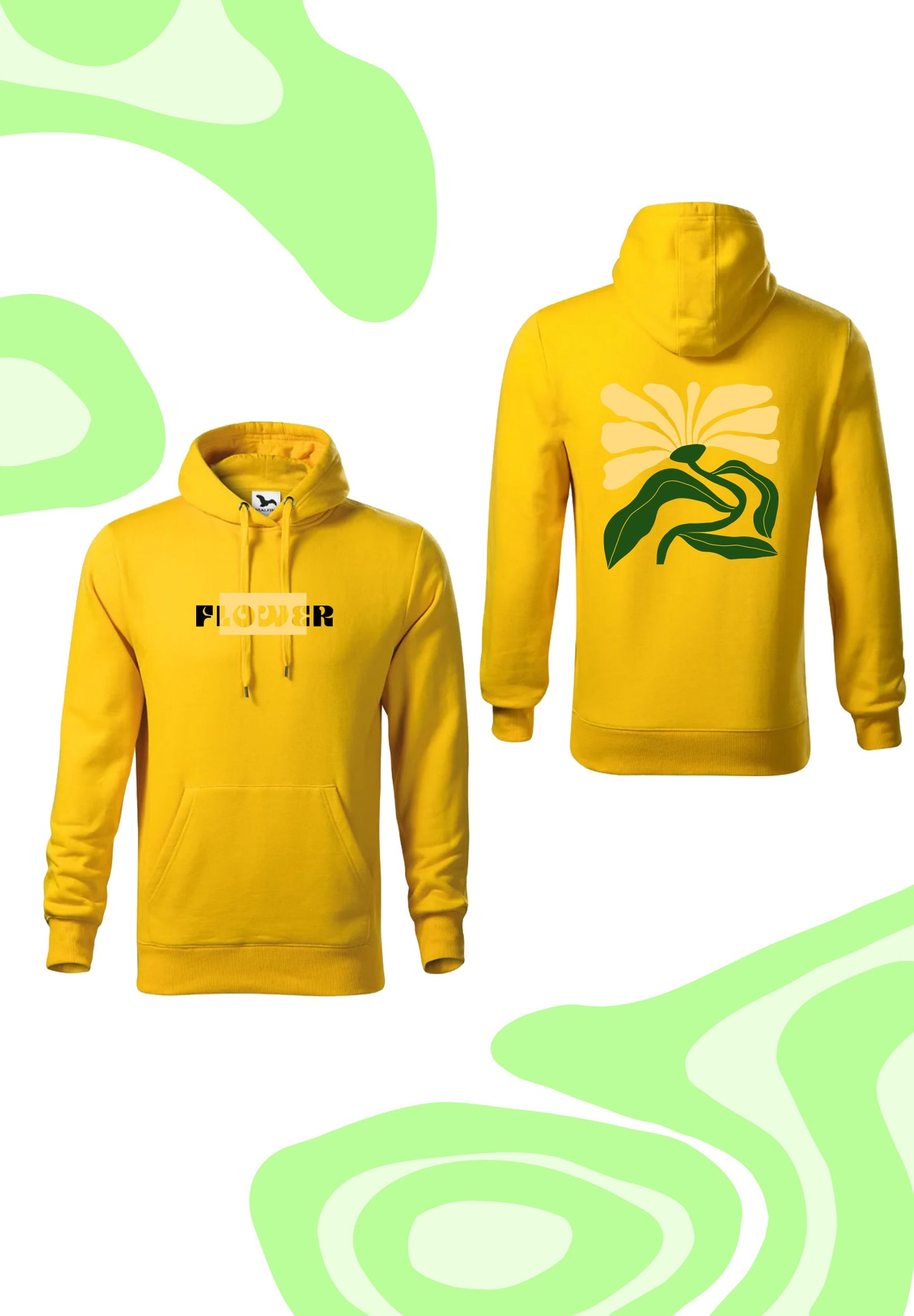 Mikina “Yellow flower”