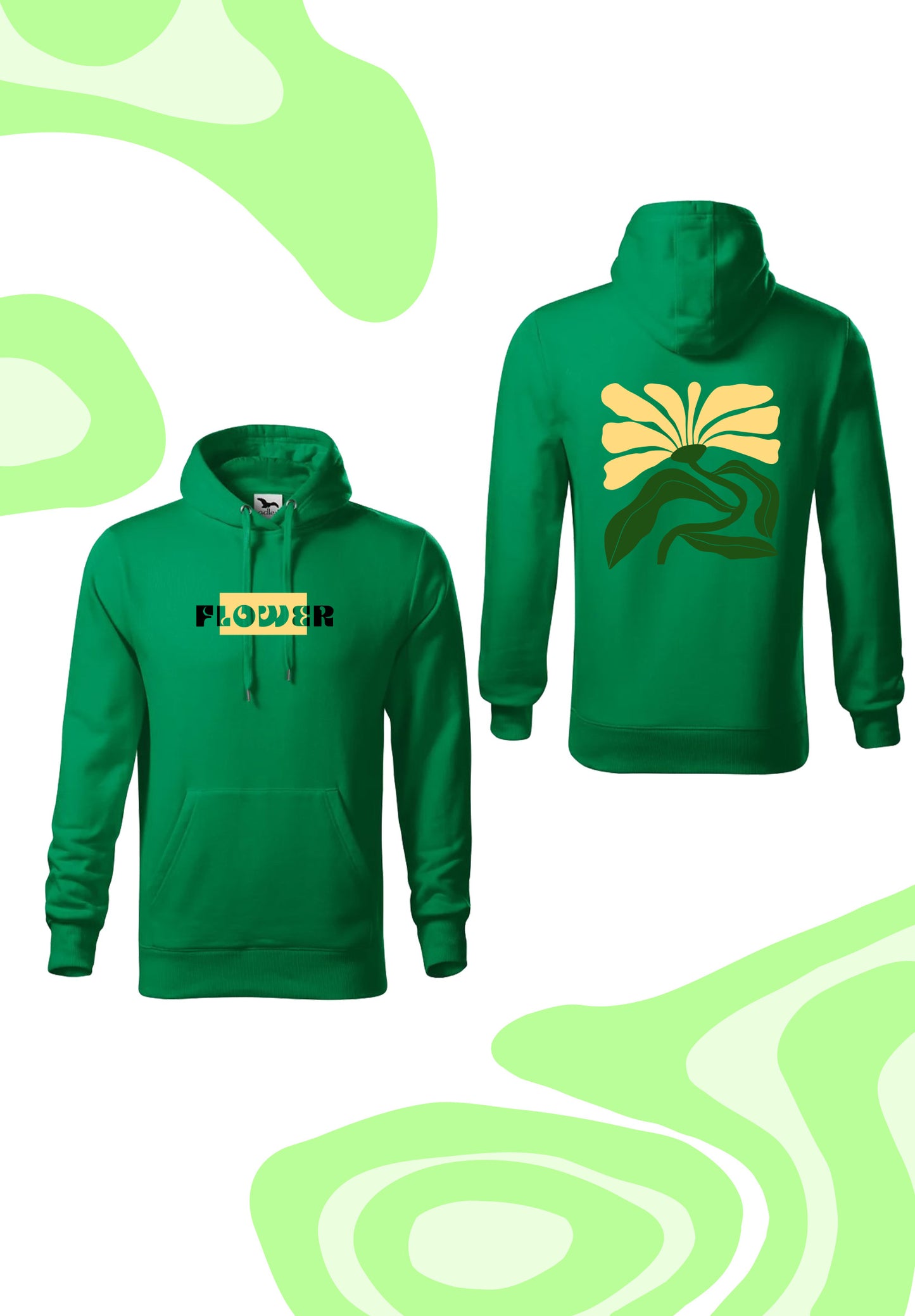 Mikina “Yellow flower”