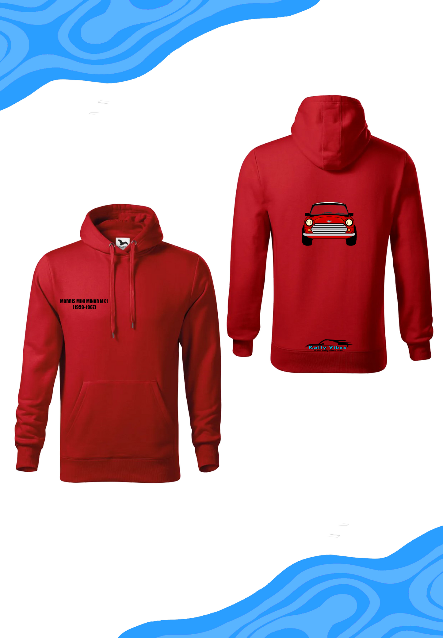 Mikina “Morris Mini Minor MK1 (1959) - smiling front”