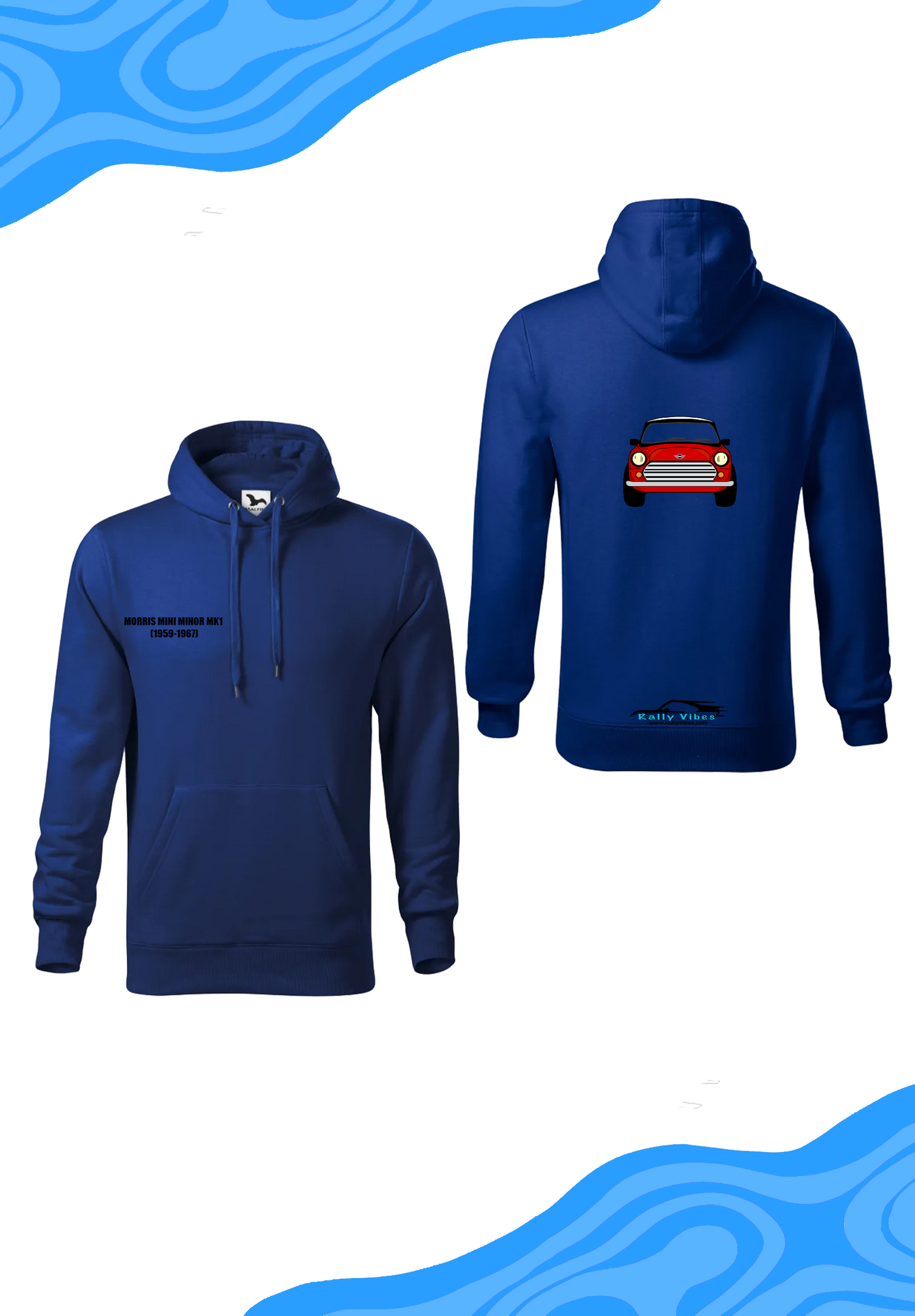 Mikina “Morris Mini Minor MK1 (1959) - smiling front”