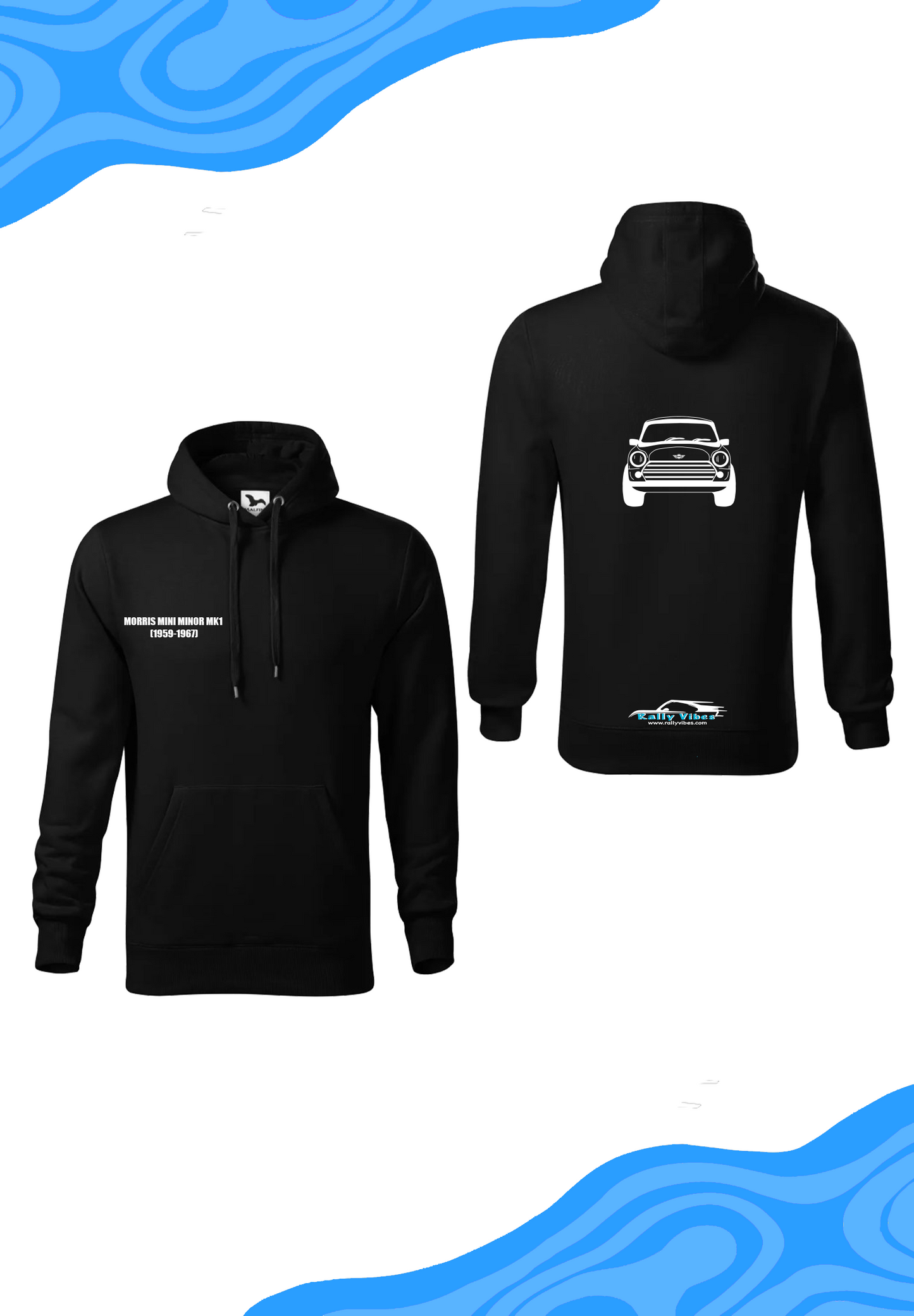 Mikina “Morris Mini Minor MK1 (1959) - smiling front”