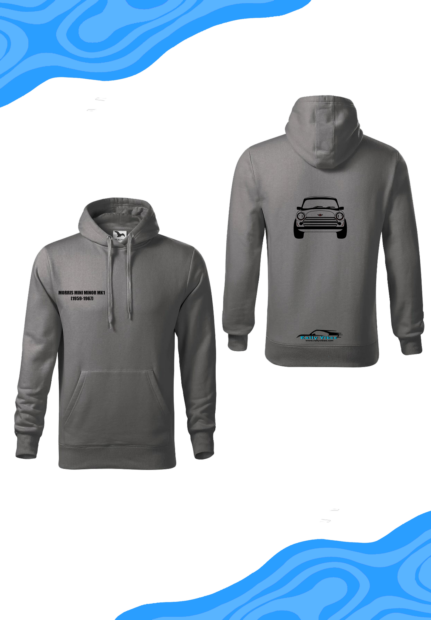 Mikina “Morris Mini Minor MK1 (1959) - smiling front”