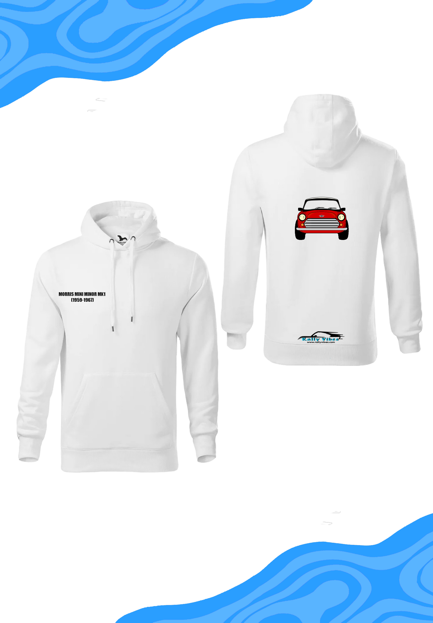 Mikina “Morris Mini Minor MK1 (1959) - smiling front”