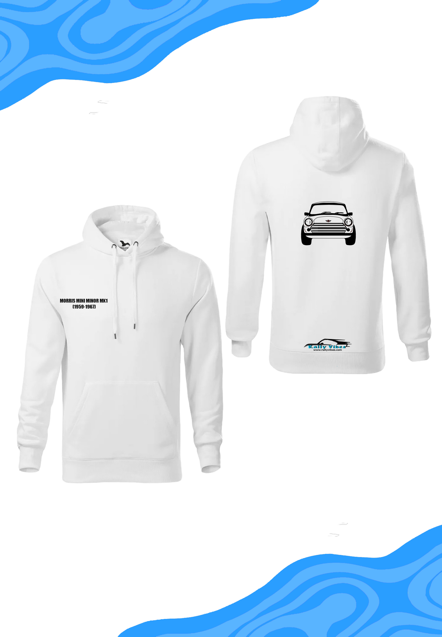Mikina “Morris Mini Minor MK1 (1959) - smiling front”