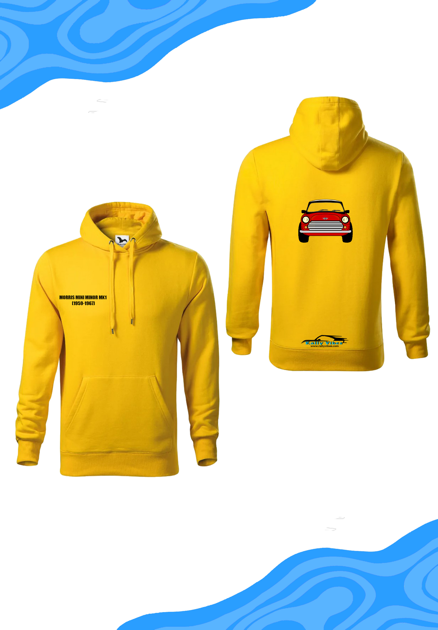 Mikina “Morris Mini Minor MK1 (1959) - smiling front”