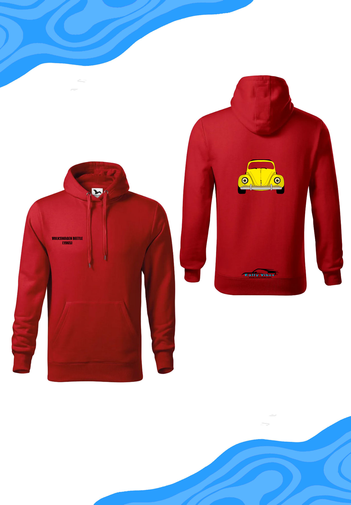 Mikina “Volkswagen Beetle (1965) - smiling front”