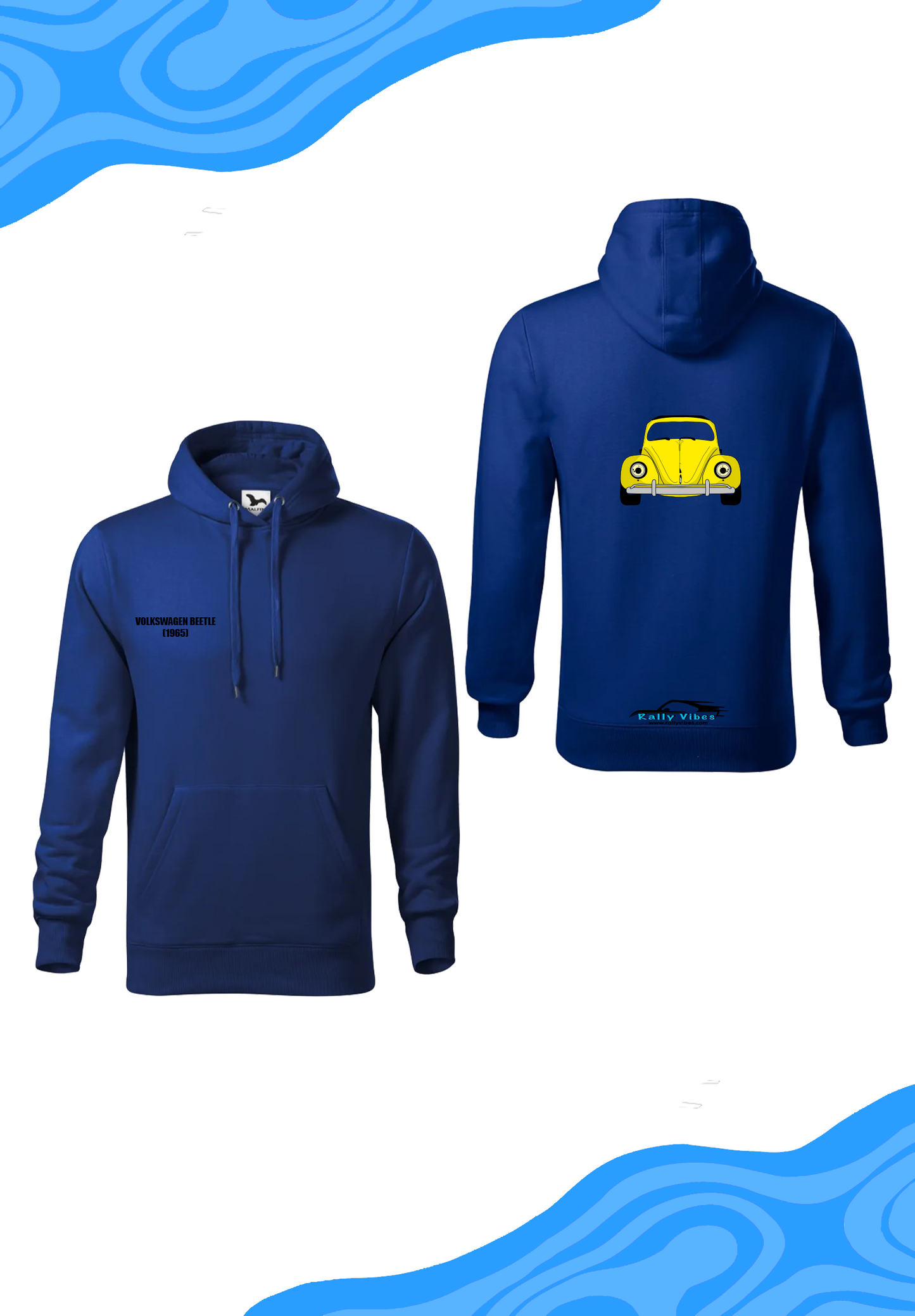 Mikina “Volkswagen Beetle (1965) - smiling front”