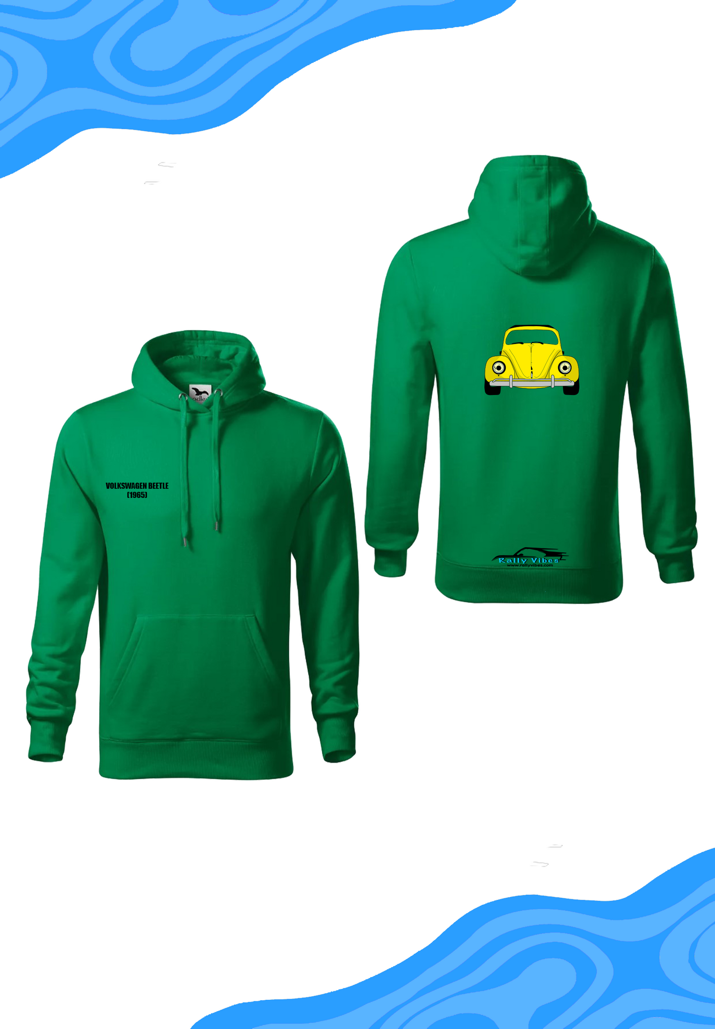 Mikina “Volkswagen Beetle (1965) - smiling front”