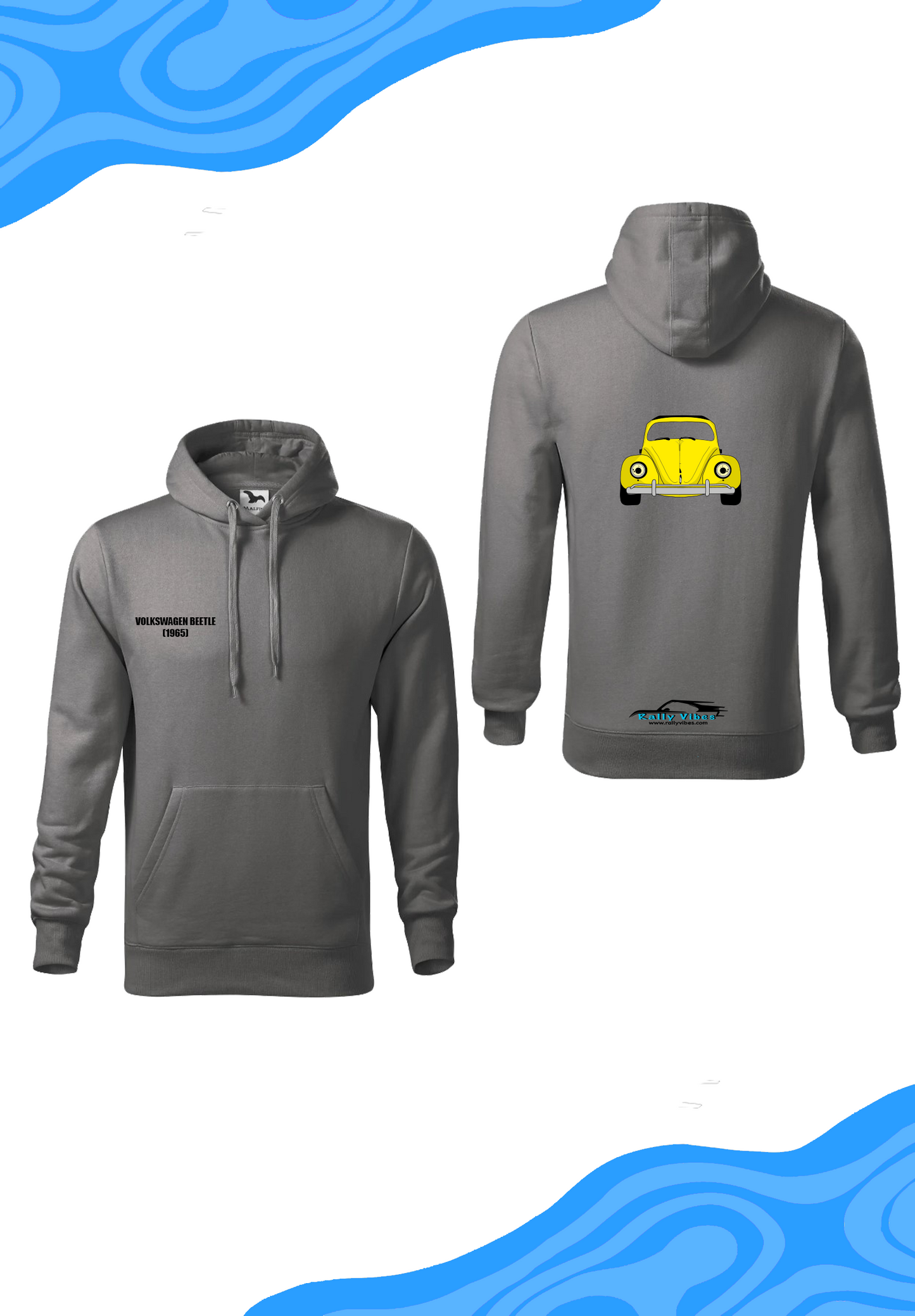 Mikina “Volkswagen Beetle (1965) - smiling front”