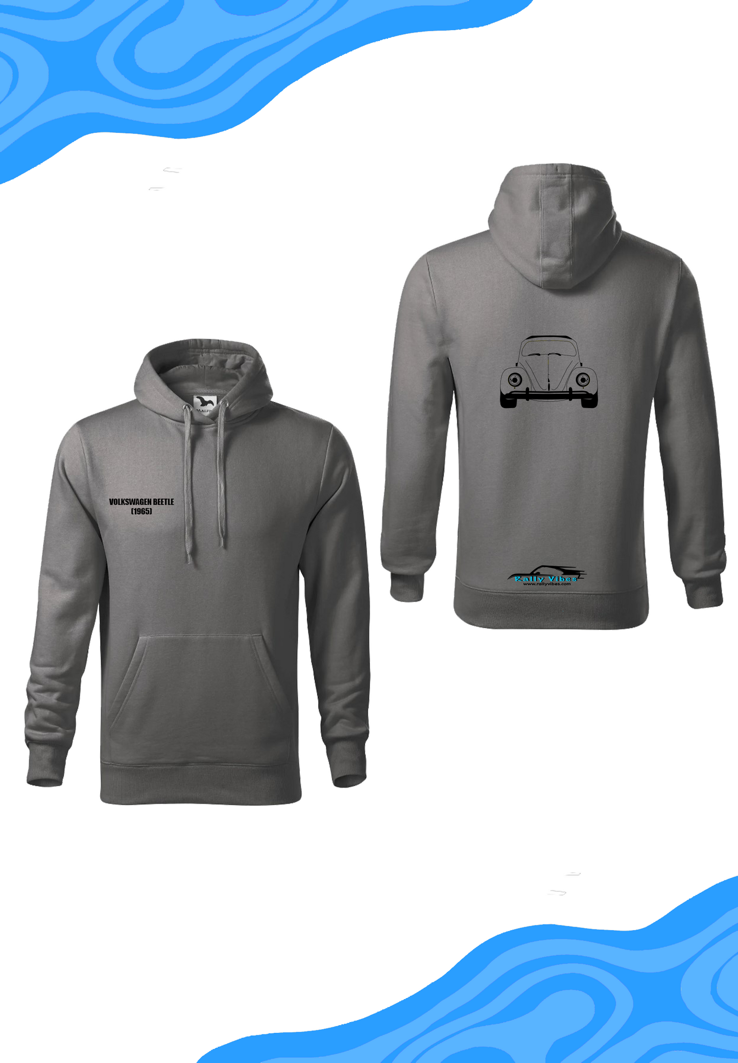 Mikina “Volkswagen Beetle (1965) - smiling front”