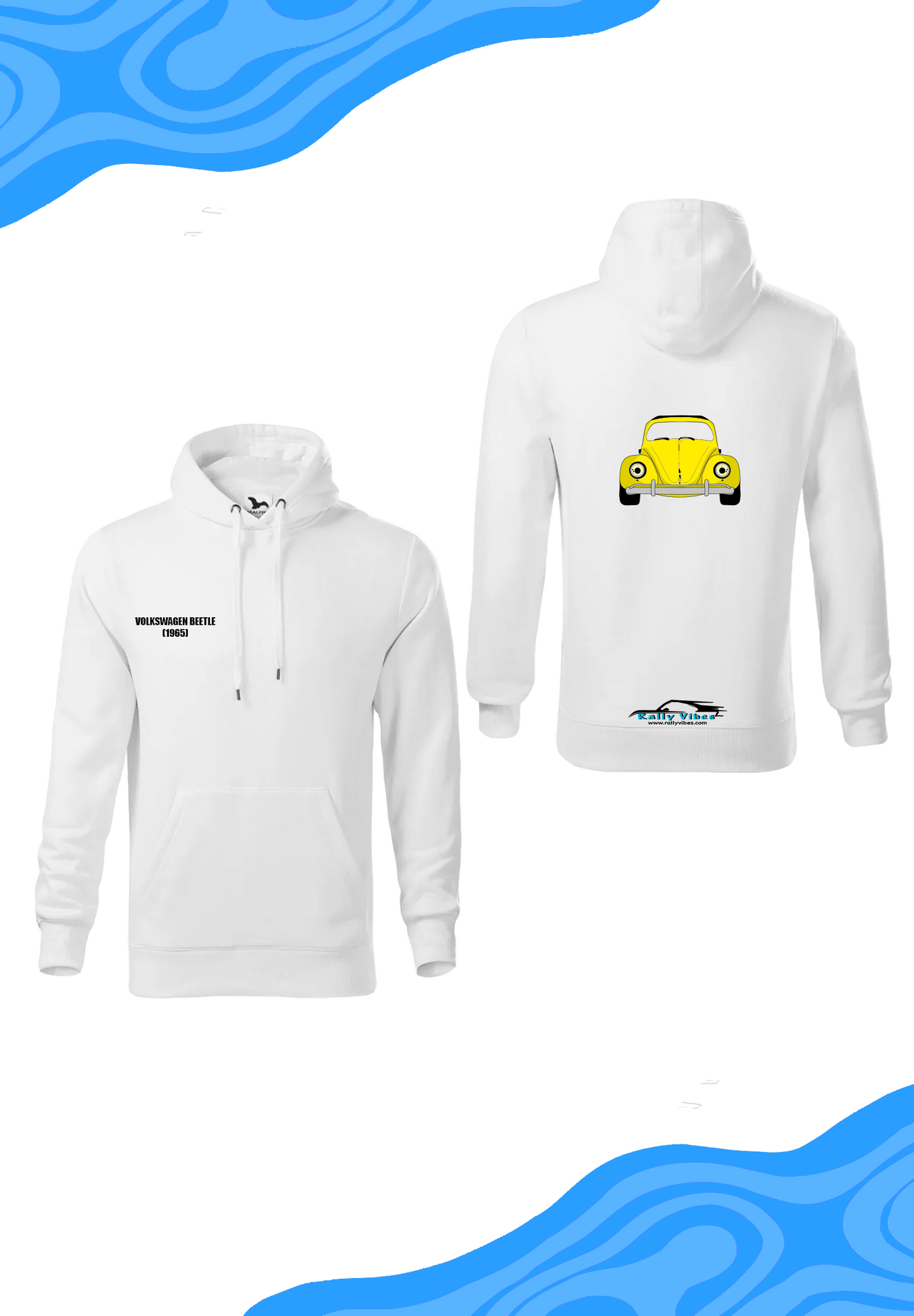 Mikina “Volkswagen Beetle (1965) - smiling front”