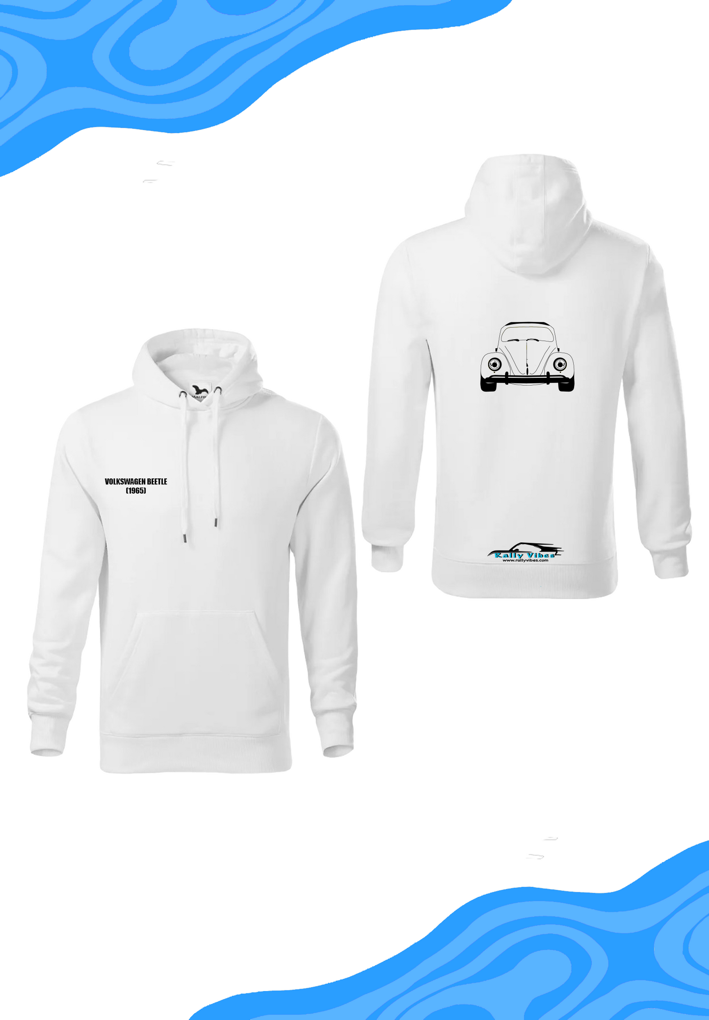 Mikina “Volkswagen Beetle (1965) - smiling front”