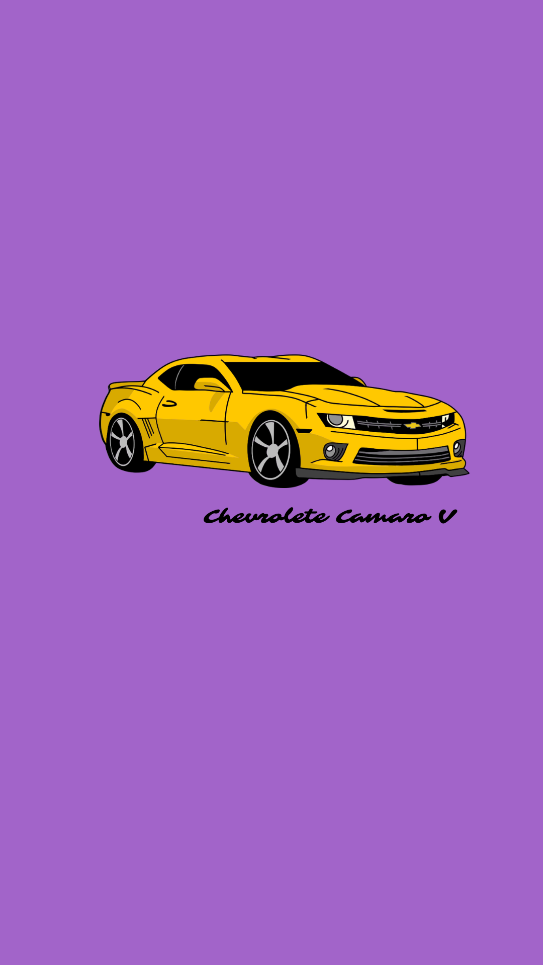 Mikina bez kapuce “Chevrolete Camaro V (2009)”