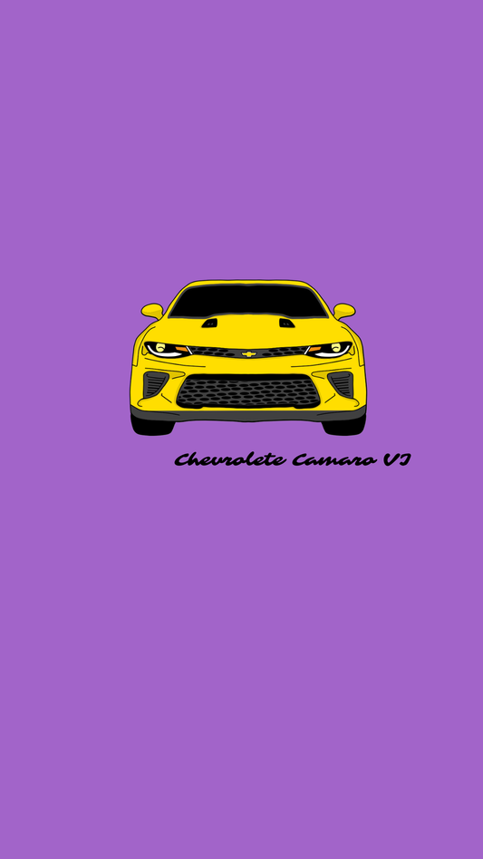 Mikina “Chevrolete Camaro VI (2016) – smiling front”