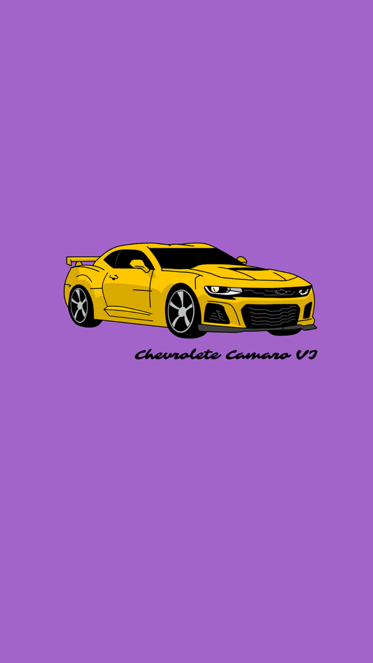 Tričko ”Chevrolete Camaro VI (2016)”