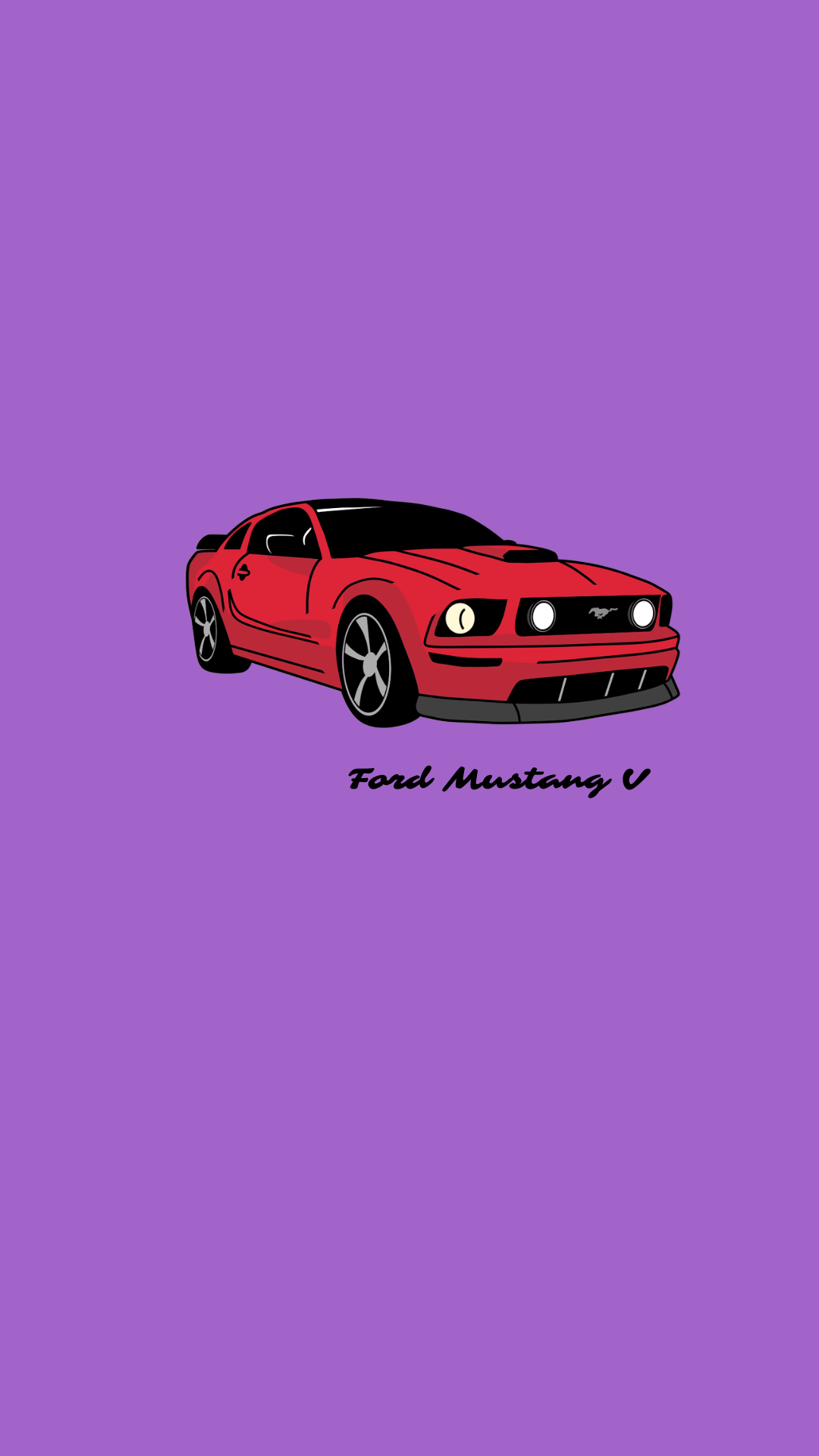 Mikina bez kapuce “Ford Mustang V (2009)”