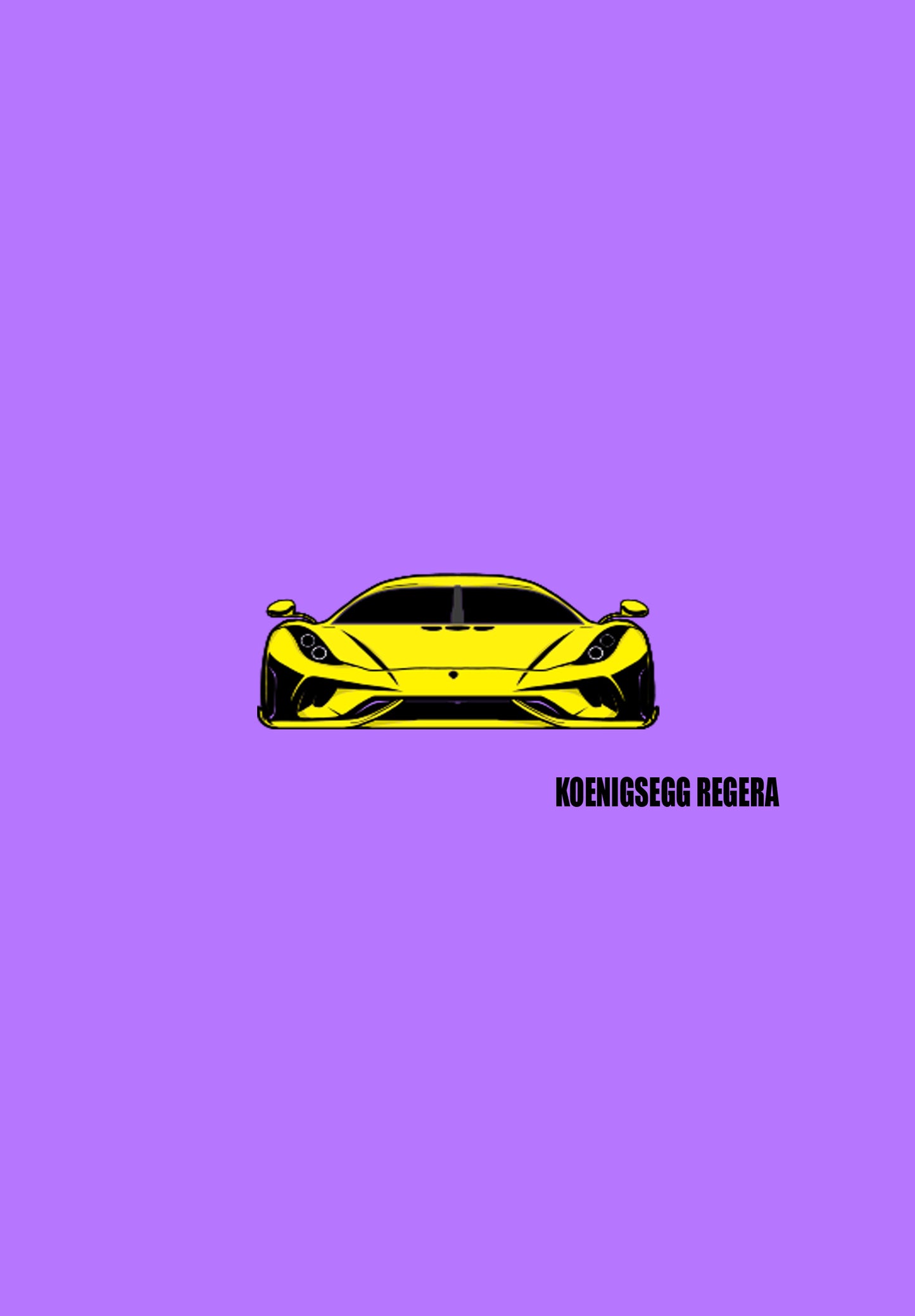 Hoodie "Koenigsegg Regera"