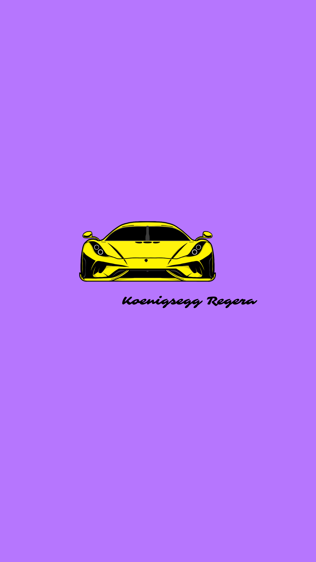 T-shirt "Koenigsegg Regera"