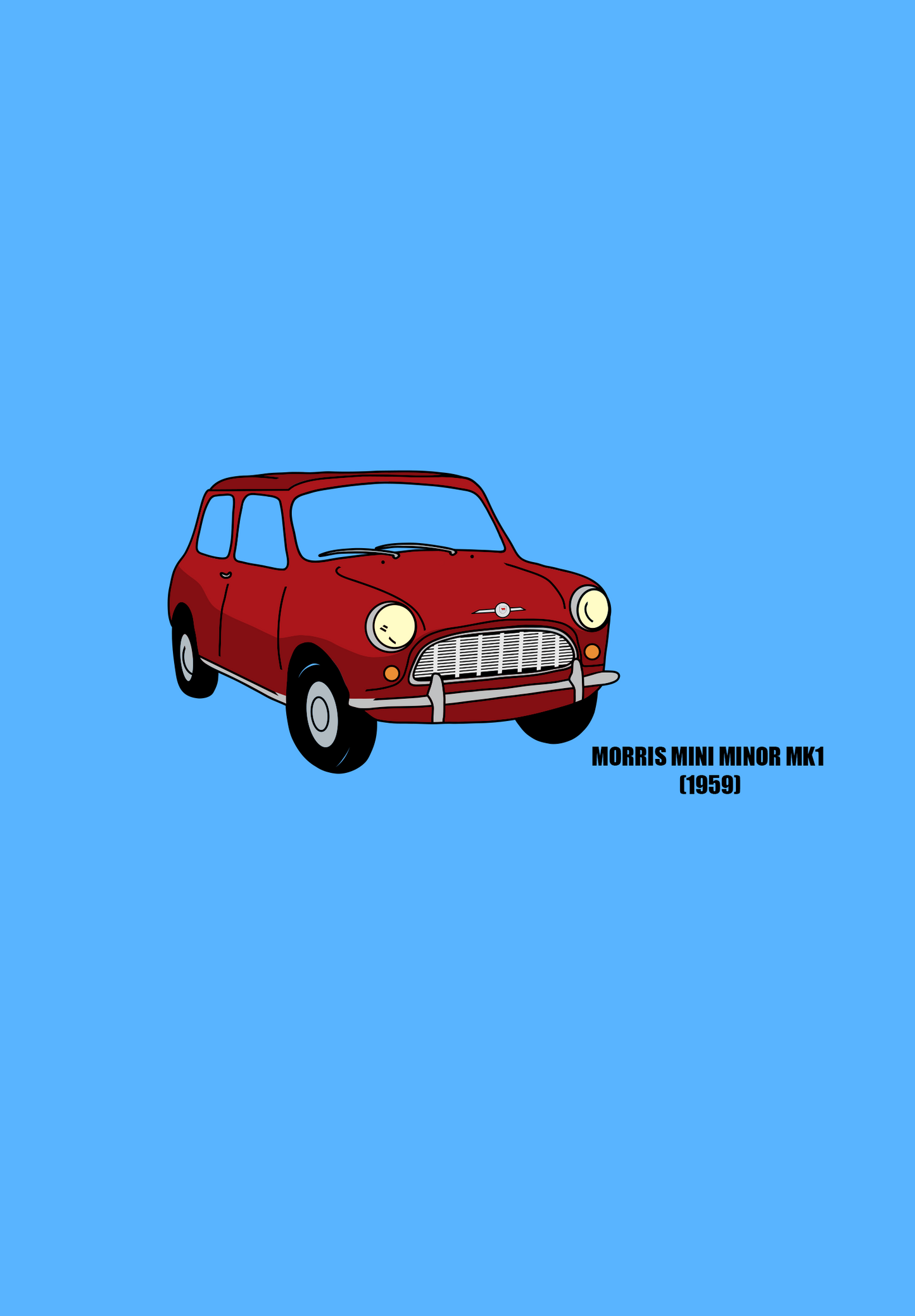 Hoodie "Mini Cooper MK 1"