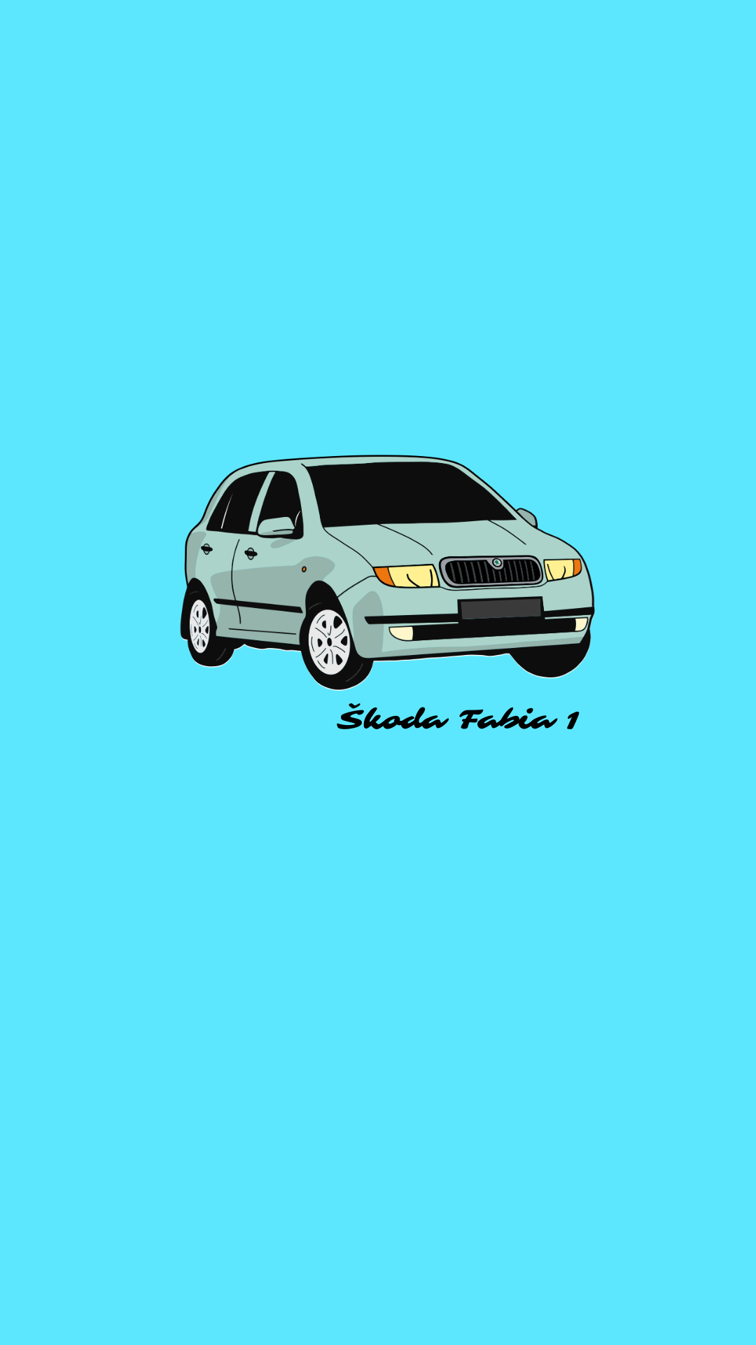 Tričko “Škoda Fabia 1 (1999)”
