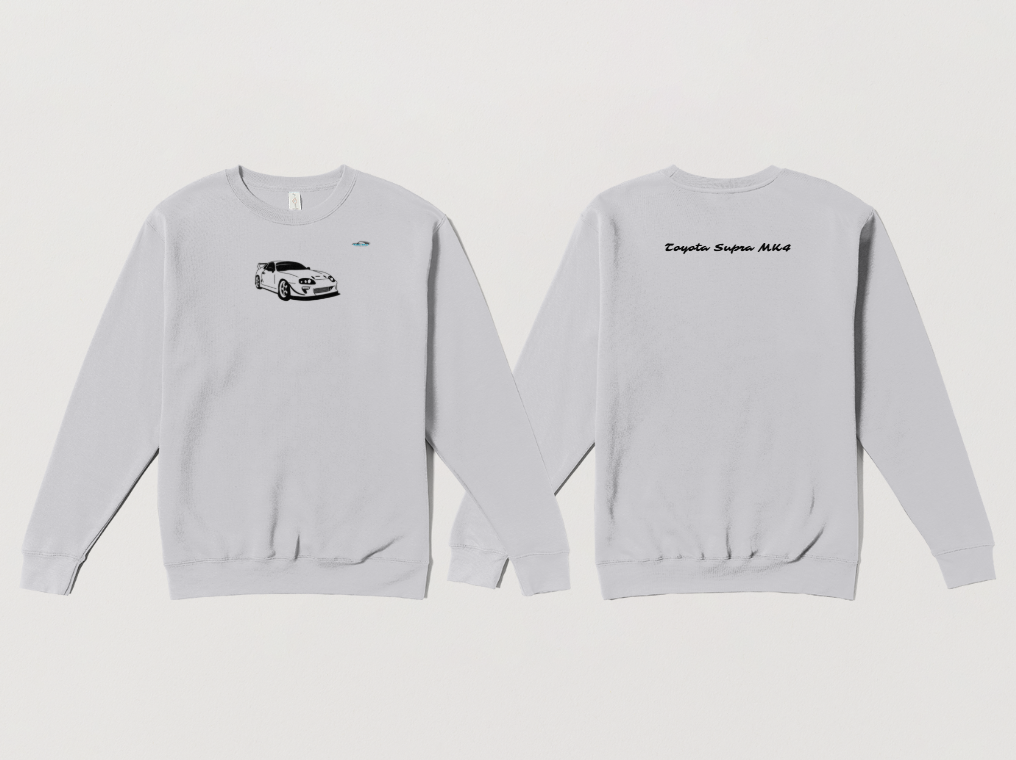 Mikina bez kapuce “Toyota Supra MK4 (1993)”