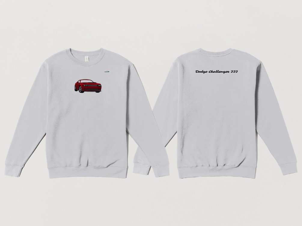 Mikina bez kapuce “Dodge Challenger III (2014)”