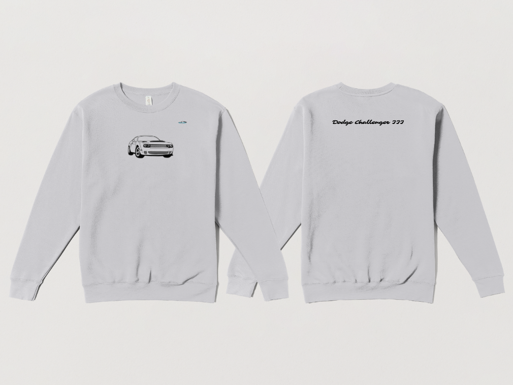 Mikina bez kapuce “Dodge Challenger III (2014)”