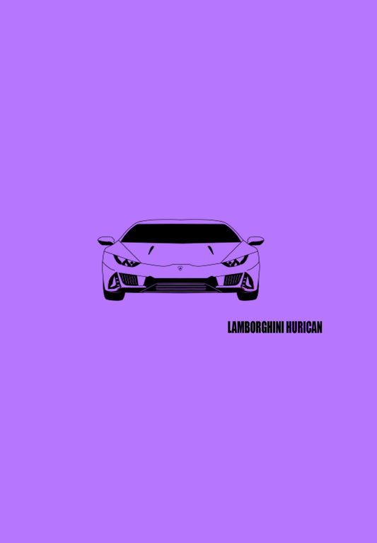 Mikina bez kapuce  “Lamborghini Hurican (2014)”