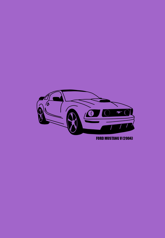 Mikina bez kapuce “Ford Mustang V (2009)”