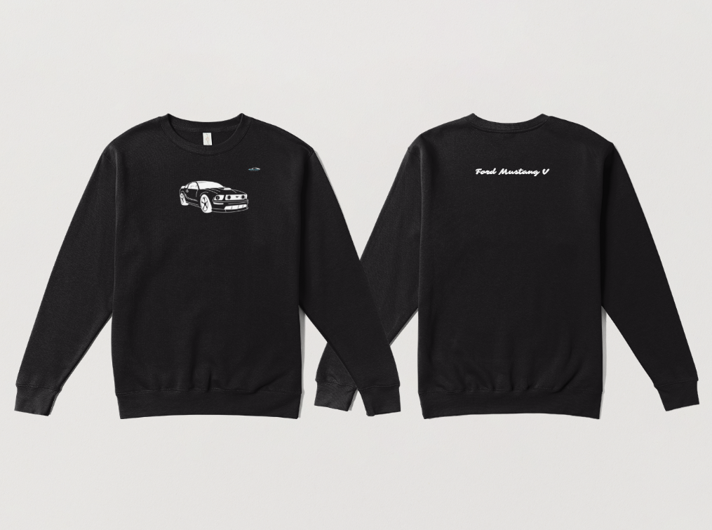 Mikina bez kapuce “Ford Mustang V (2009)”