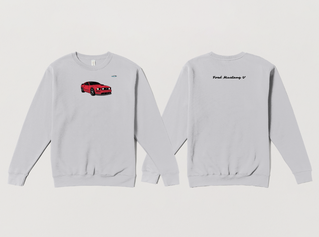 Mikina bez kapuce “Ford Mustang V (2009)”