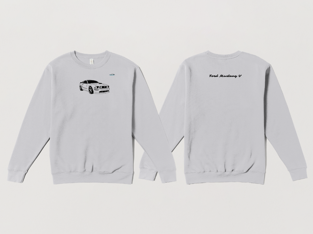 Mikina bez kapuce “Ford Mustang V (2009)”
