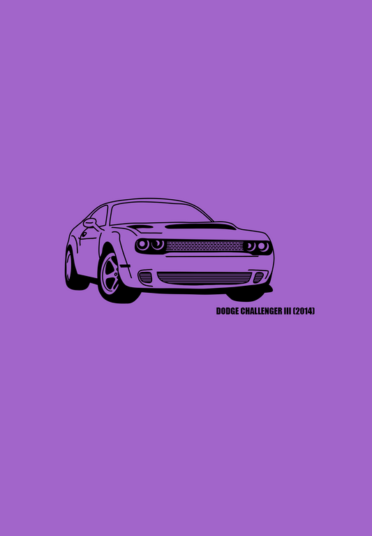 Mikina bez kapuce “Dodge Challenger III (2014)”