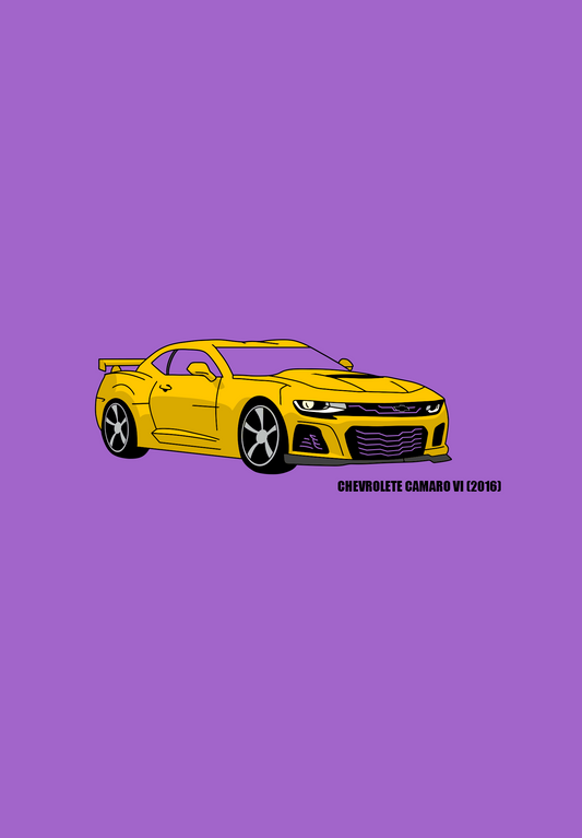 Tričko ”Chevrolete Camaro VI (2016)”