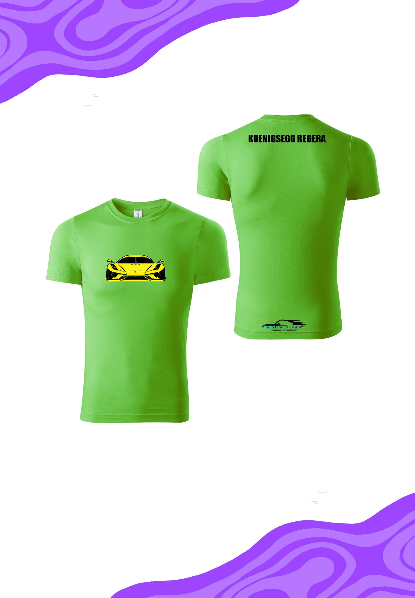 T-shirt "Koenigsegg Regera"