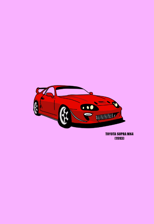 Tričko “Toyota Supra MK4 (1993-2002)”